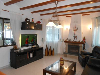 Super villa con piscina 300 m. playa Els Poblets 